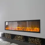 Decorate electric fireplace no heat